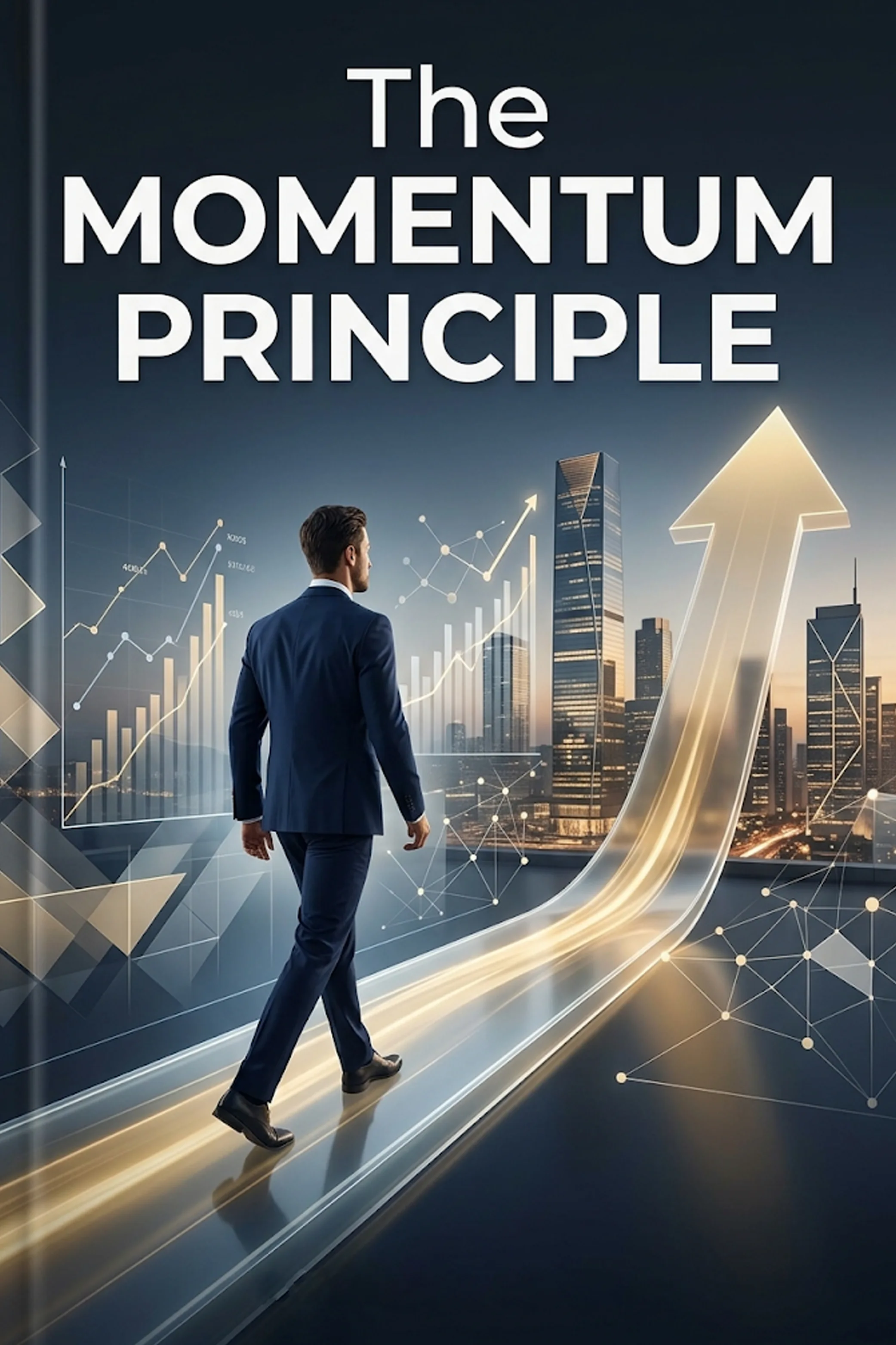 Original placeholder book cover titled The Momentum Principle representing the Business category
