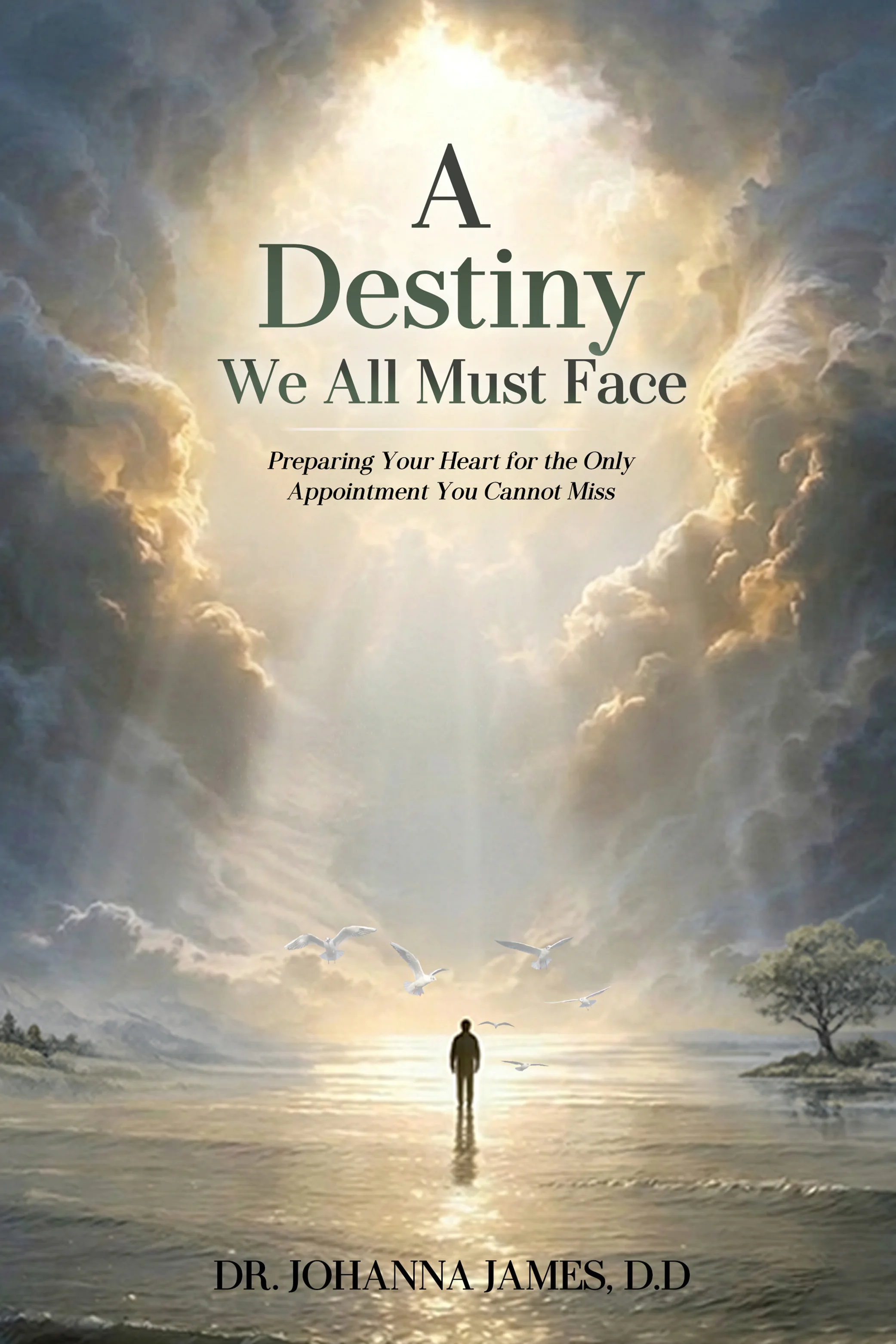 Original placeholder book cover titled A Destiny we all must face representing the Fiction category
