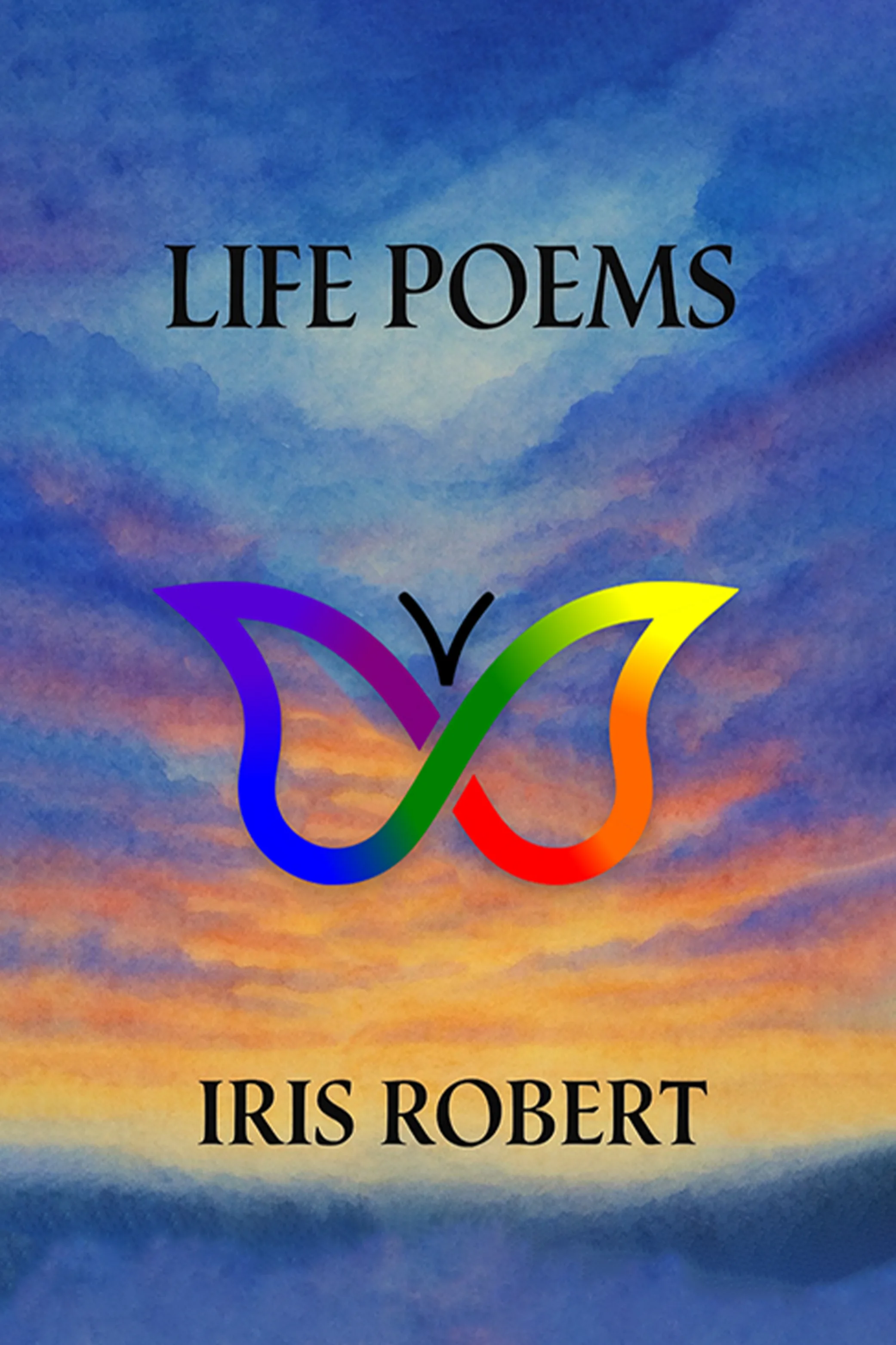 Original placeholder book cover titled Life Poems representing the Nonfiction category