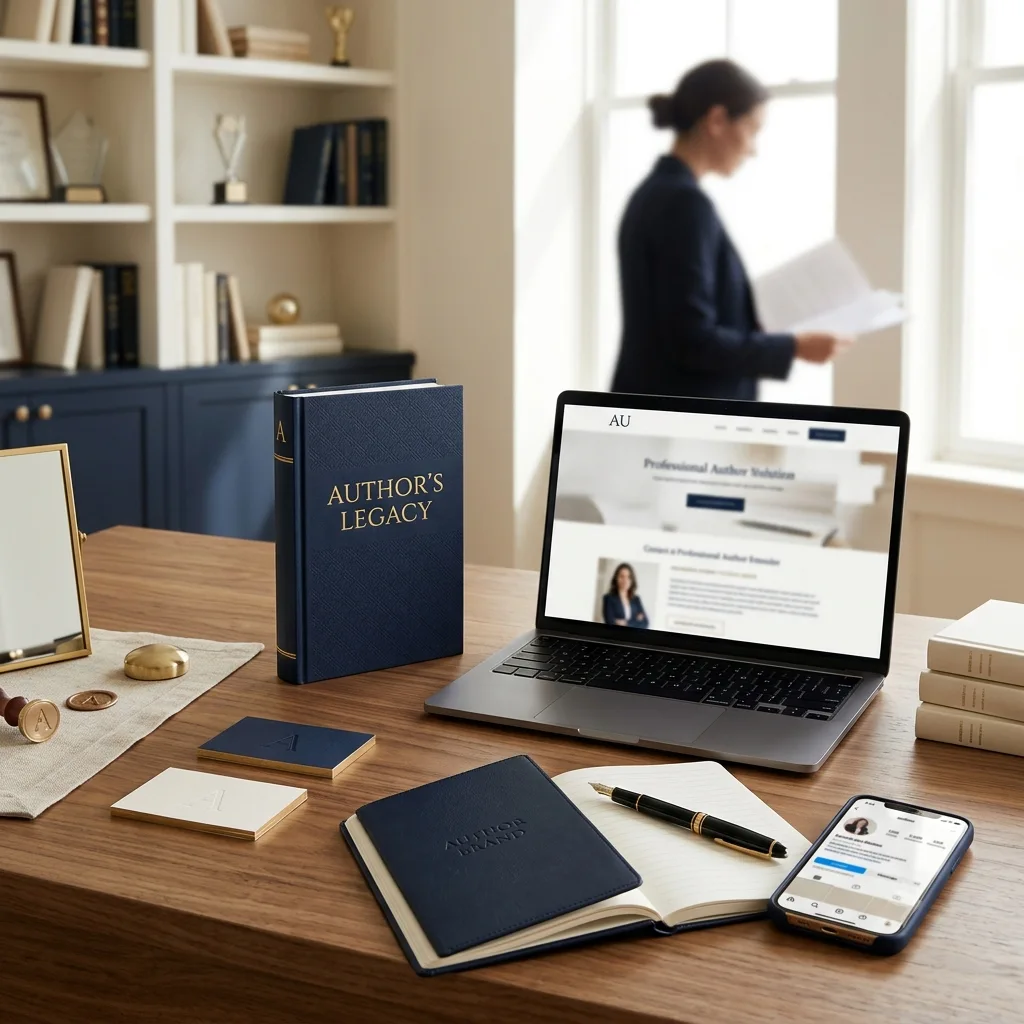 Illustration representing Author Branding services at Pages N Prestige