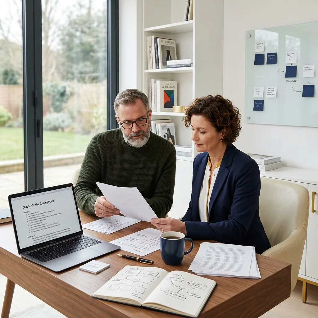 Illustration representing Writing Coaching services at Pages N Prestige